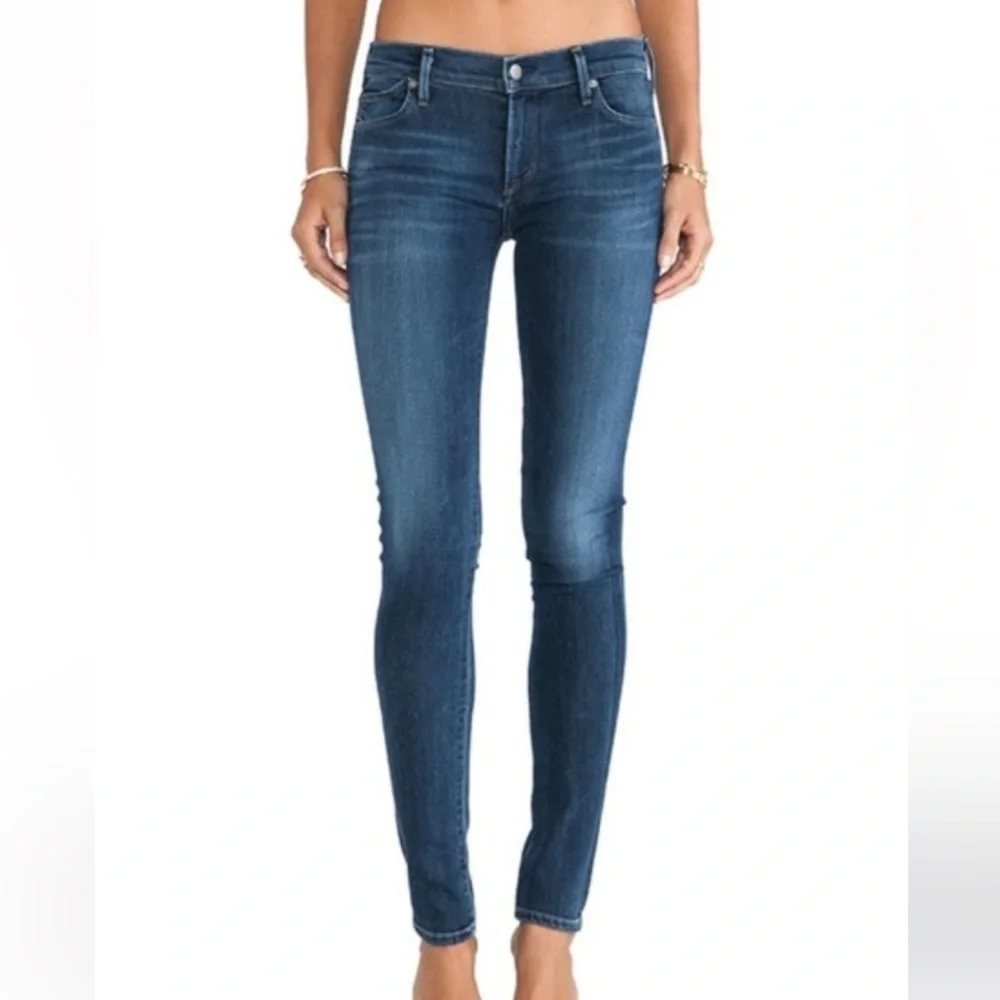 Citizens of Humanity Ultra Skinny Avedon Ankle Blue Jeans, Stretch, Size 26 - Picture 1 of 6